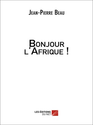 cover image of Bonjour l'Afrique !